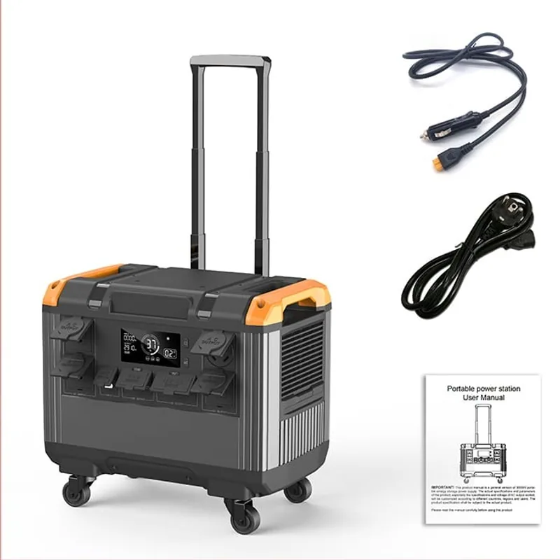 3000W 2668Wh Portable Power Station thumbnail 6