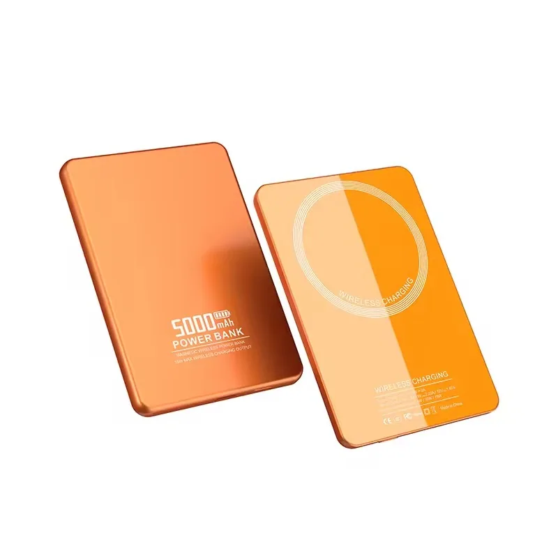 5000mAh 6.35mm Ultra Slim Magnetic Wireless Power Bank TU-158A thumbnail 4