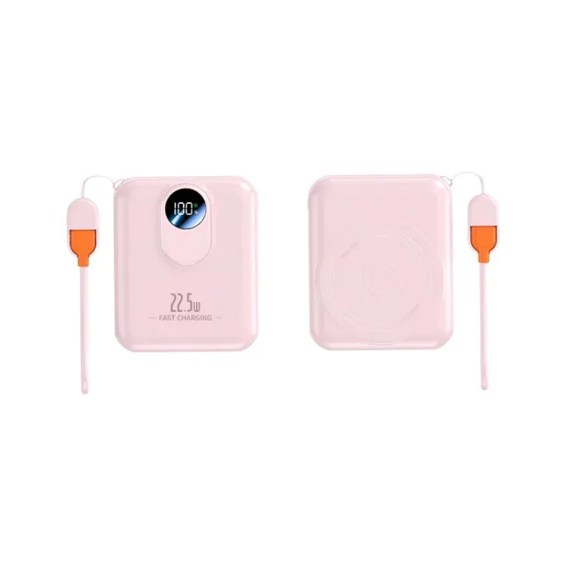 5000mAh Magnetic Wireless Power Bank with Digital Display TU-Y388 thumbnail 6