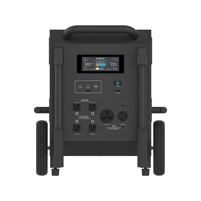7200W 9792Wh Portable Power Station thumbnail 4