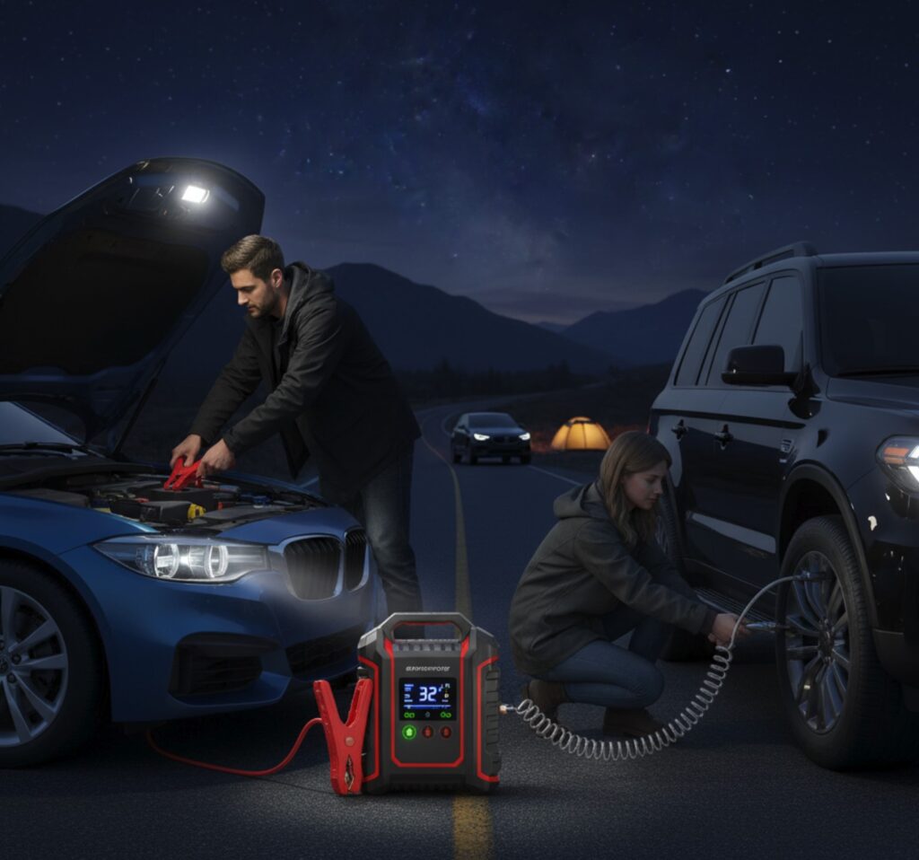 best car jump starter with air compressor