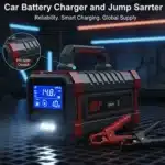 car battery charger and jump starter