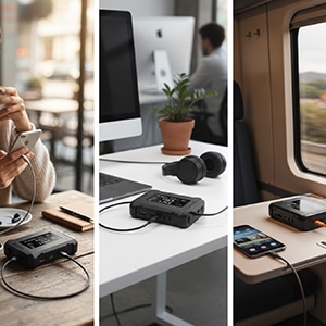 power bank and car jump starter