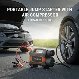 portable jump starter with air compressor